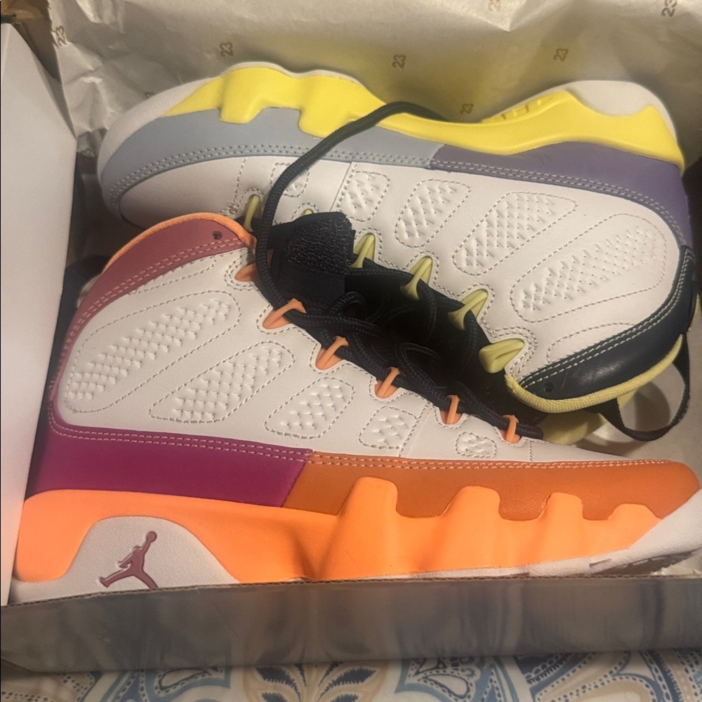 Colorful Air Jordan Sneakers